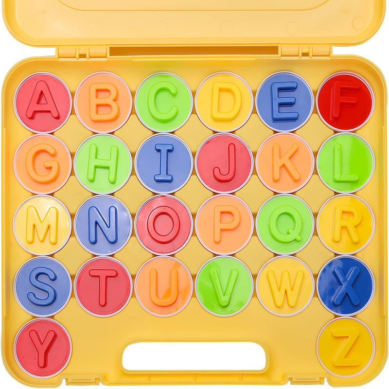 Aprende inglés: Huevos Descubrimiento ABC Montessori: Juego Interactivo de 26 Piezas de Alfabeto y Clasificación de Formas para el Aprendizaje Preescolar | Regalo Ideal de Pascua - SACASUSA