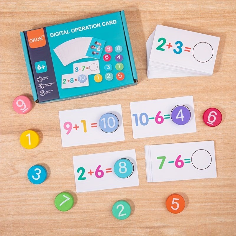 Aprende & Juega: Juguete Montessori de Lectura y Matemáticas para Niños 5-7 - Mejora Habilidades Divirtiéndote, Regalo Ideal para Fiestas - SACASUSA