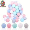 Bolas Coloridas y Seguras para Piscina de Pelotas (35pcs) - Irrompibles, No Tóxicas, Juego Festivo para Niños 6-12, Libres de BPA - SACASUSA