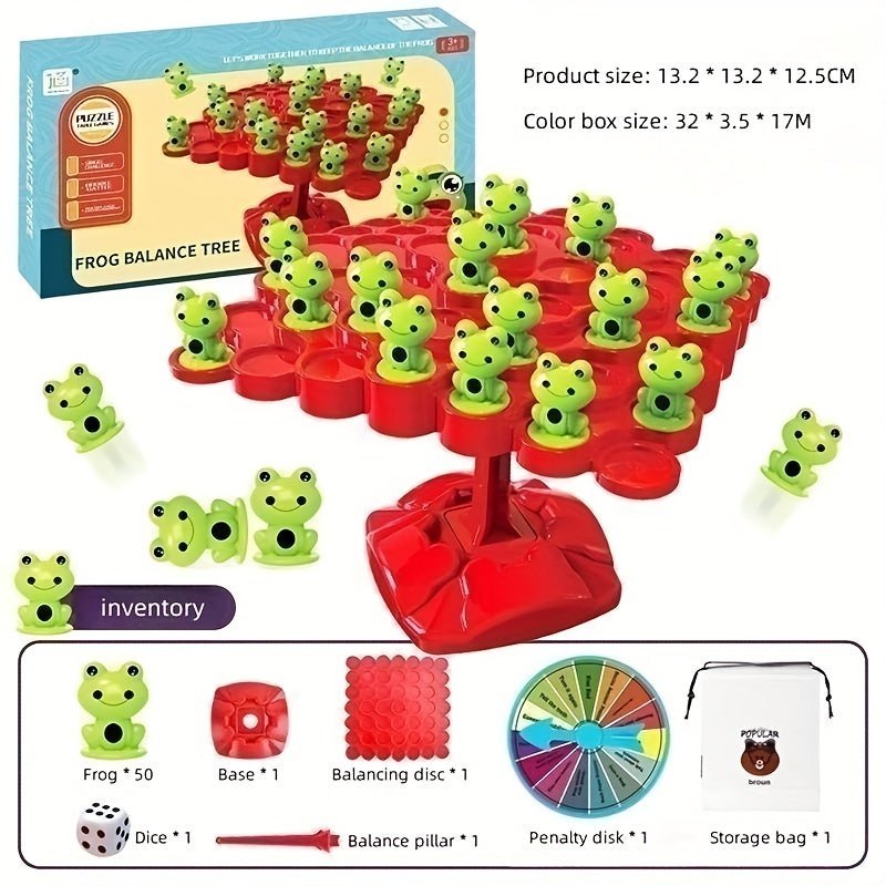 Juego de "árbol de equilibrio de rana", Juegos de batallas para niños - ideal para regalar - SACASUSA