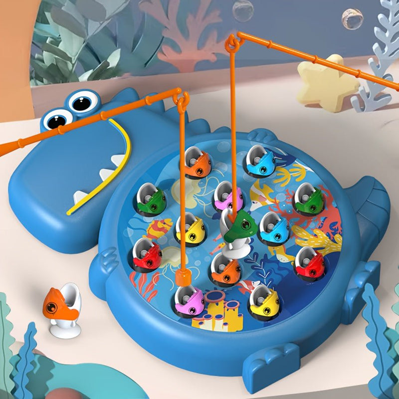 Juego de Pesca Magnético Dinosaurio para Niños – Mejora la Coordinación con Puzle Seguro, Ideal 3-6 Años, Regalo Perfecto - SACASUSA