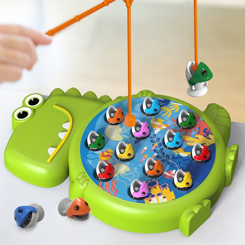 Juego de Pesca Magnético Dinosaurio para Niños – Mejora la Coordinación con Puzle Seguro, Ideal 3-6 Años, Regalo Perfecto - SACASUSA