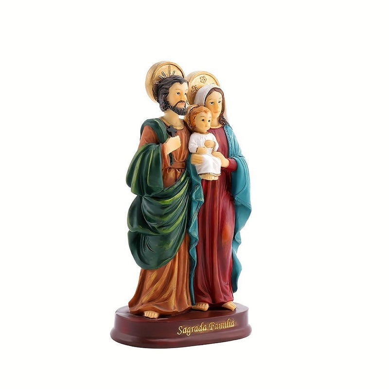 1 Estatua De La Sagrada Familia, Estatuas De La Sagrada Familia Católica Con El Niño Jesús, Regalo Religioso, Figura De La Sagrada Familia Jesús María José, Adecuada Para Decoración Religiosa, Decoración De La Habitación, Decoración Del Hogar - SACASUSA