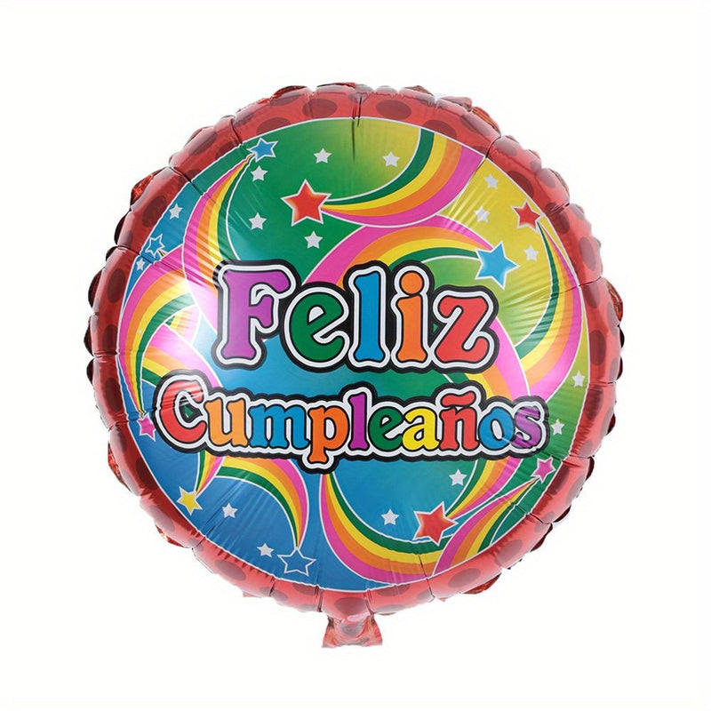 10 Globos De Papel De Aluminio De Cumpleaños Españoles De 18 Pulgadas Feliz Cumpleanos Te Quiero Air Baloes Event Party Decorations Air Golobs, Globo De Película De Aluminio, Accesorio Para Fotos De Cumpleaños, Arreglo De Decoración De Escena - SACASUSA