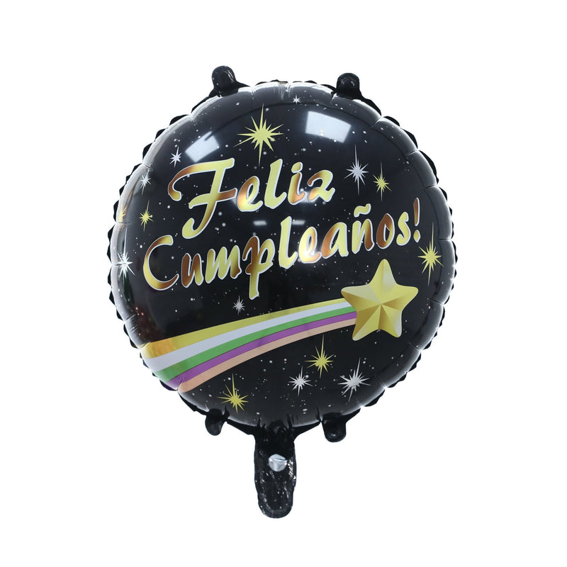 10 Globos De Papel De Aluminio De Cumpleaños Españoles De 18 Pulgadas Feliz Cumpleanos Te Quiero Air Baloes Event Party Decorations Air Golobs, Globo De Película De Aluminio, Accesorio Para Fotos De Cumpleaños, Arreglo De Decoración De Escena - SACASUSA