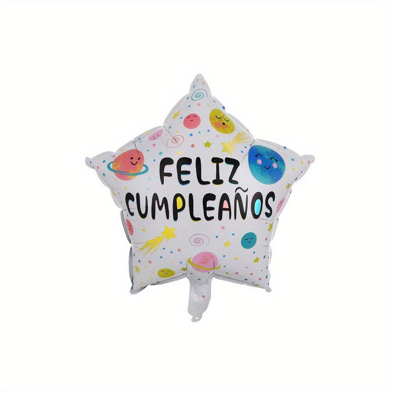 10 Globos De Papel De Aluminio De Cumpleaños Españoles De 18 Pulgadas Feliz Cumpleanos Te Quiero Air Baloes Event Party Decorations Air Golobs, Globo De Película De Aluminio, Accesorio Para Fotos De Cumpleaños, Arreglo De Decoración De Escena - SACASUSA