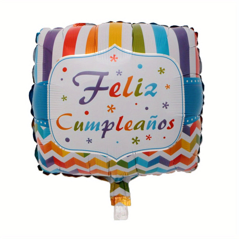 10 Globos De Papel De Aluminio De Cumpleaños Españoles De 18 Pulgadas Feliz Cumpleanos Te Quiero Air Baloes Event Party Decorations Air Golobs, Globo De Película De Aluminio, Accesorio Para Fotos De Cumpleaños, Arreglo De Decoración De Escena - SACASUSA