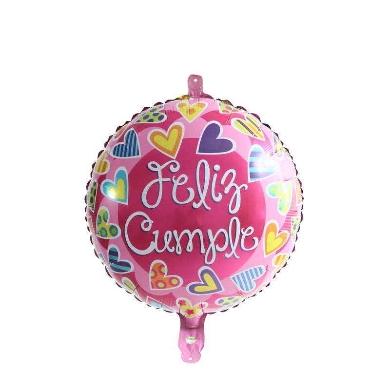 10 Globos De Papel De Aluminio De Cumpleaños Españoles De 18 Pulgadas Feliz Cumpleanos Te Quiero Air Baloes Event Party Decorations Air Golobs, Globo De Película De Aluminio, Accesorio Para Fotos De Cumpleaños, Arreglo De Decoración De Escena - SACASUSA