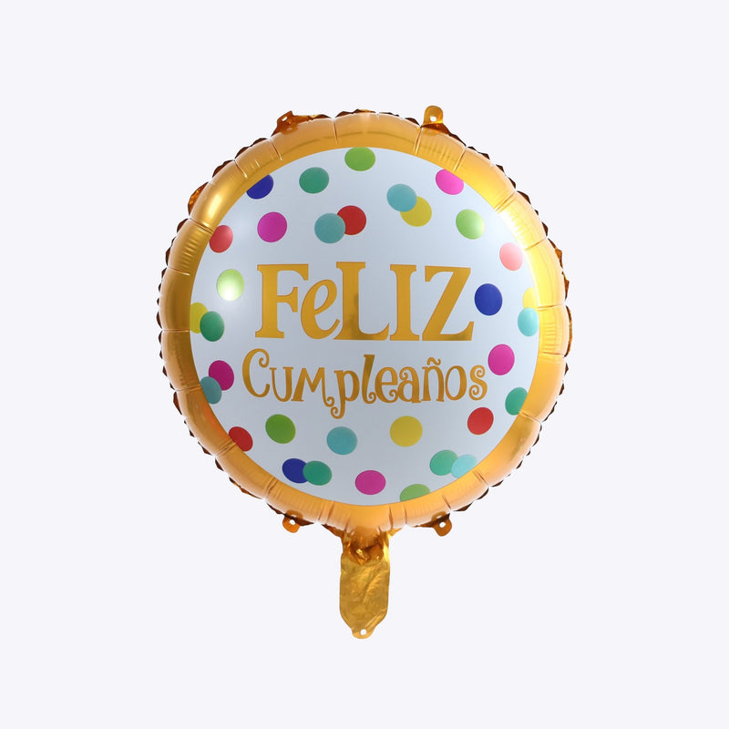 10 Globos De Papel De Aluminio De Cumpleaños Españoles De 18 Pulgadas Feliz Cumpleanos Te Quiero Air Baloes Event Party Decorations Air Golobs, Globo De Película De Aluminio, Accesorio Para Fotos De Cumpleaños, Arreglo De Decoración De Escena - SACASUSA