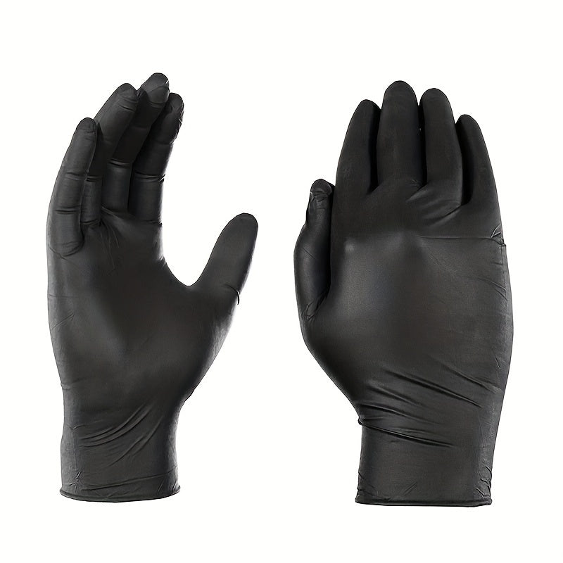 20/50/99pcs Guantes de Nitrilo Desechables Duraderos - Impermeables, Anti-estáticos, Ligeros, Ambidiestros para Limpieza, Jardinería, Salón y Uso en Múltiples Superficies - SACASUSA