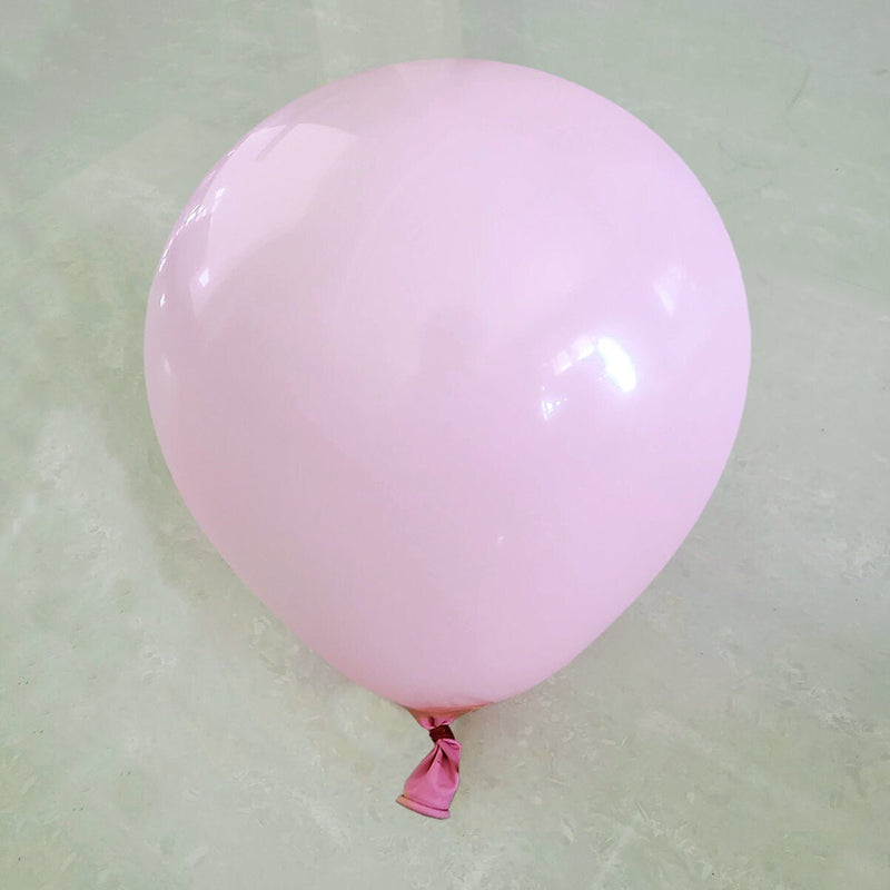 5 pulgadas 200 pc Macaron Pastel rosa látex Mini pequeños globos redondos Baby Shower género revelar cumpleaños boda aniversario decoración - SACASUSA