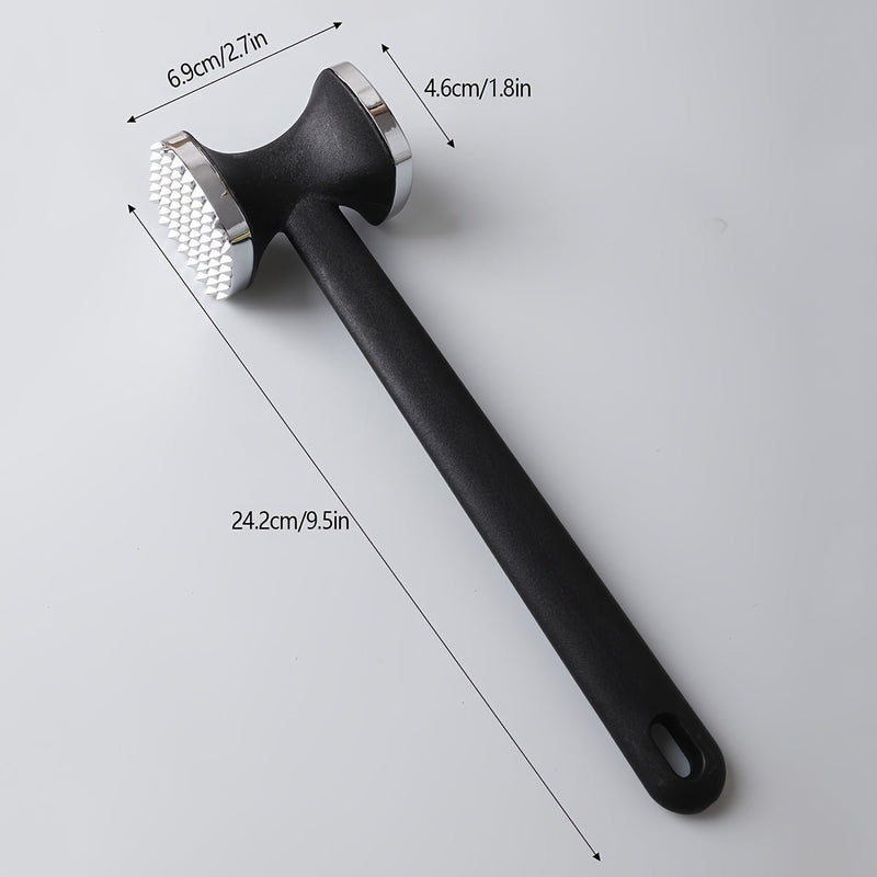 Ablandador de Carne de Alta Calidad, Duradero - Versátil & Fácil de Usar Martillo de Carne de Aleación de Zinc para Platos Suculentos - Gadget de Cocina Esencial 1pc - SACASUSA