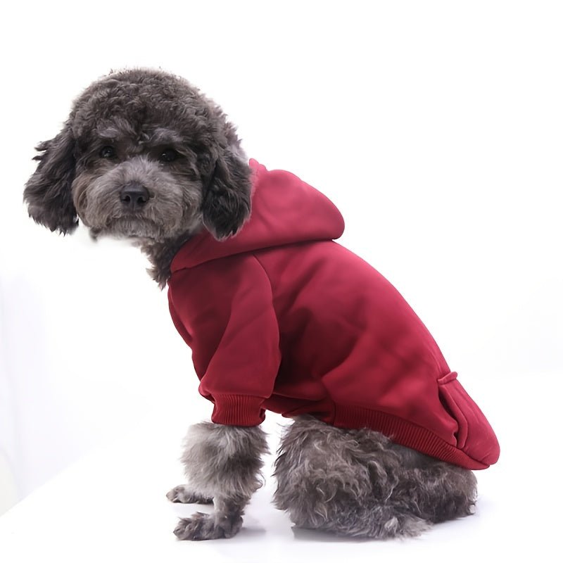 ¡Abrígate con estilo! Sweater de invierno superior para perros: Suave, cálido, tejido de 100% poliéster, lavable a máquina, perfecto para razas pequeñas - SACASUSA