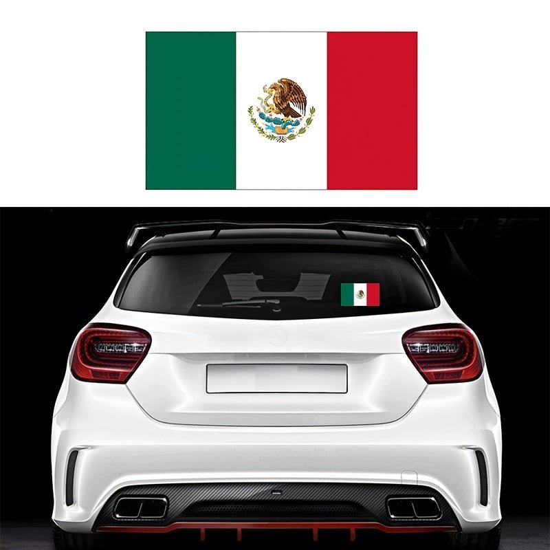 Bandera De México Pegatina De Coche Con Bandera Calcomanías Pegatina De Bandera Emblema De Coche Accesorios Para Pegatinas Y Calcomanías De Coche Pegatinas De Coche Calcomanía De Coche Calcomanías Para Coches - SACASUSA