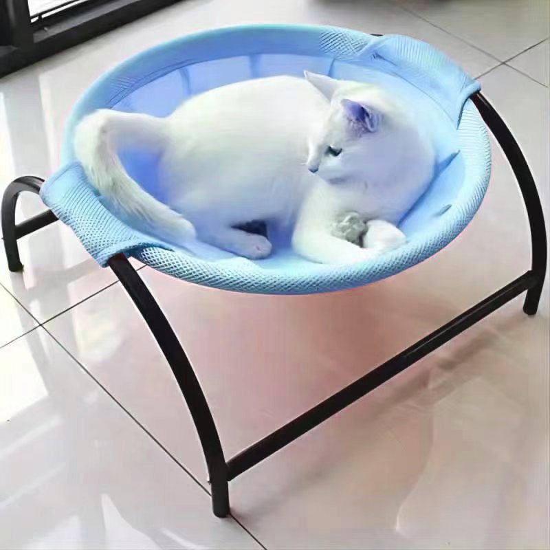 Cama Hamaca Supreme para Gatos: Acero Aleado Duradero, Desmontable, Transpirable y Refrescante para el Lujo Definitivo de la Siesta del Gato - SACASUSA