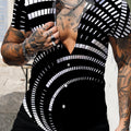 Camisas De Botón Con Cuello En V De Manga Corta De Moda De Impresión 3D Para Hombres, Ropa De Verano Para Hombres, Tops Gráficos Casuales, Tops De Pijama De Novedad Para Hombres - SACASUSA