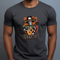 Camiseta Con Estampado De Calavera Al Estilo De México Para Hombres, Elegante Top De Manga Corta, Ropa De Hombre - SACASUSA