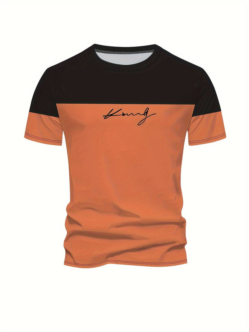 Camiseta Gráfica de Hombre Confortable - Fácil Mantenimiento, Transpirable y de Cuello Redondo para Verano - SACASUSA