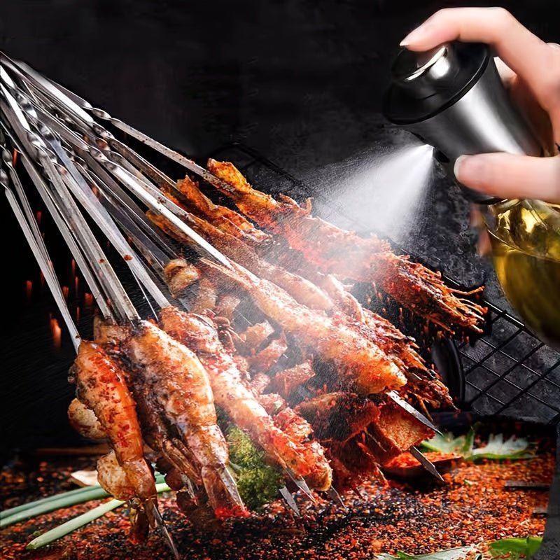 Control de Aceite sin Esfuerzo con nuestra Botella de Spray de Vidrio de Alta Calidad: Perfectamente Sin Carga, Ideal para Cocina y Freidora de Aire, ¡Un Paso Hacia la Cocina Saludable! - SACASUSA