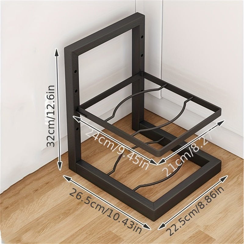 Estante de Ollas de Acero Inoxidable Bajo el Fregadero: Duradero, Fácil de Instalar, Estante de Capas Múltiples - Maximiza el Espacio de Tu Cocina y Simplifica las Tareas - SACASUSA