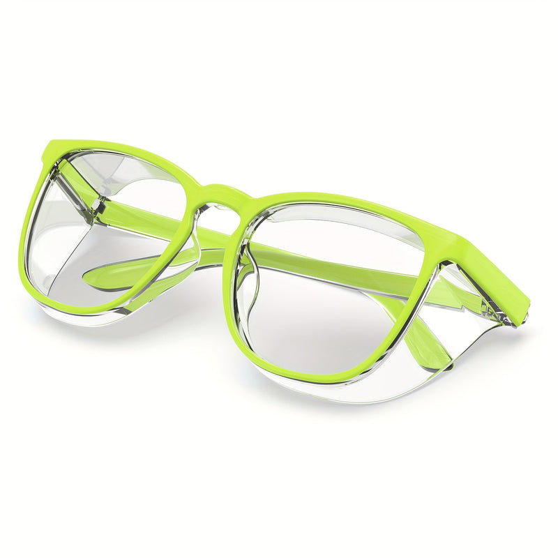 Gafas de Seguridad Estilizadas Unisex: Lentes Antivaho y Antirrayaduras, Protección en Material PVC para Hombres y Mujeres - SACASUSA