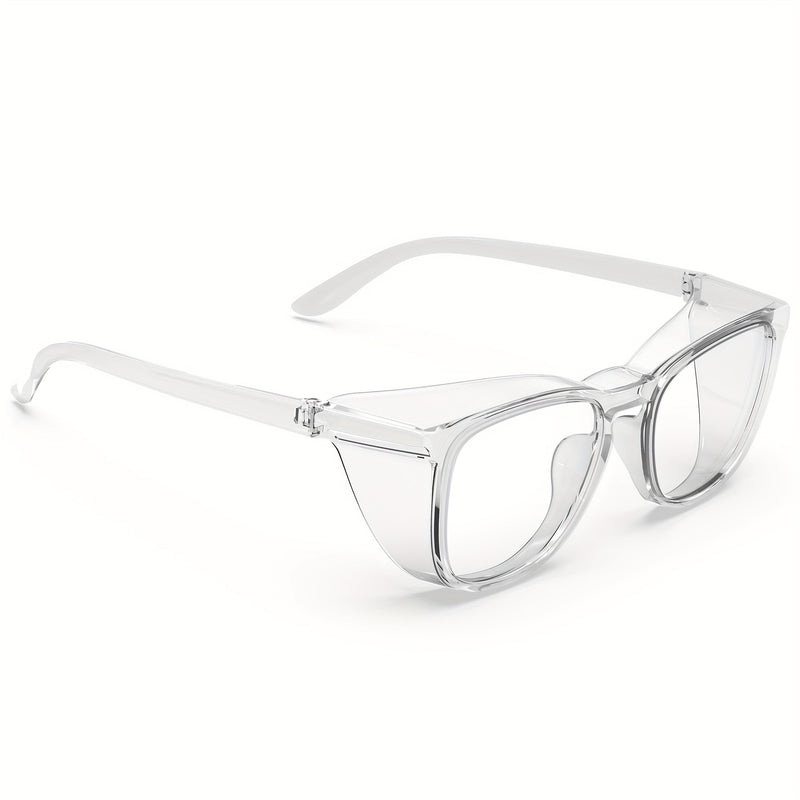 Gafas de Seguridad Estilizadas Unisex: Lentes Antivaho y Antirrayaduras, Protección en Material PVC para Hombres y Mujeres - SACASUSA