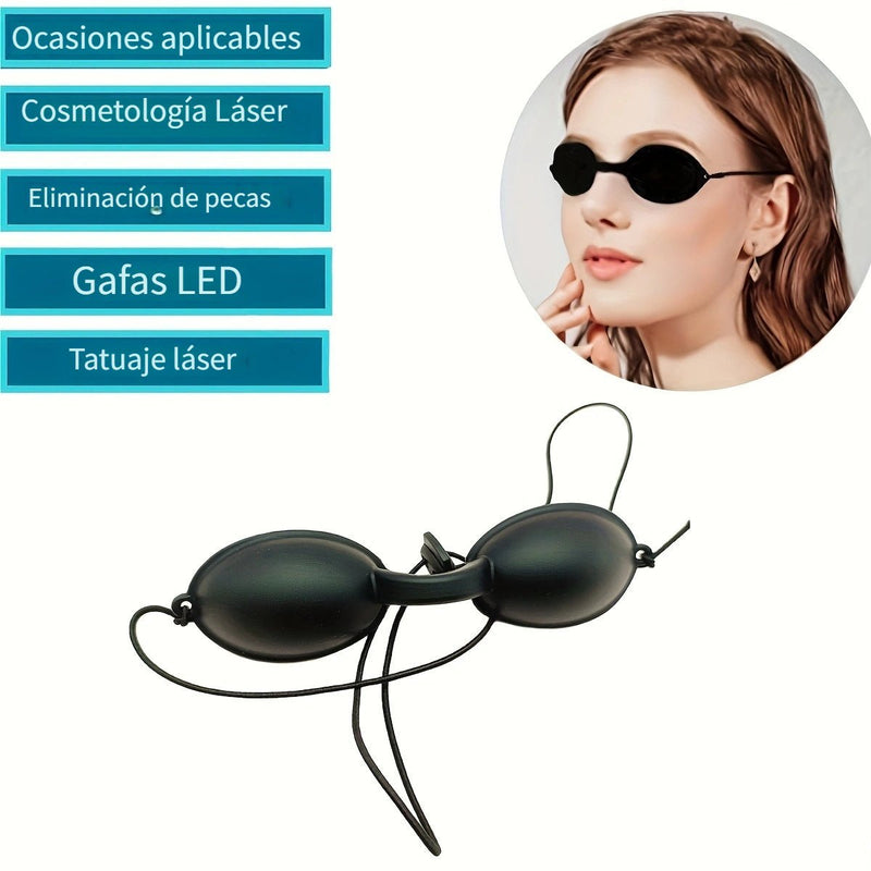 Gafas de Silicona de Protección Superior - Seguridad Inigualable para IPL y Depilación Láser, Escudo Perfecto para Terapia de Luz Roja - SACASUSA