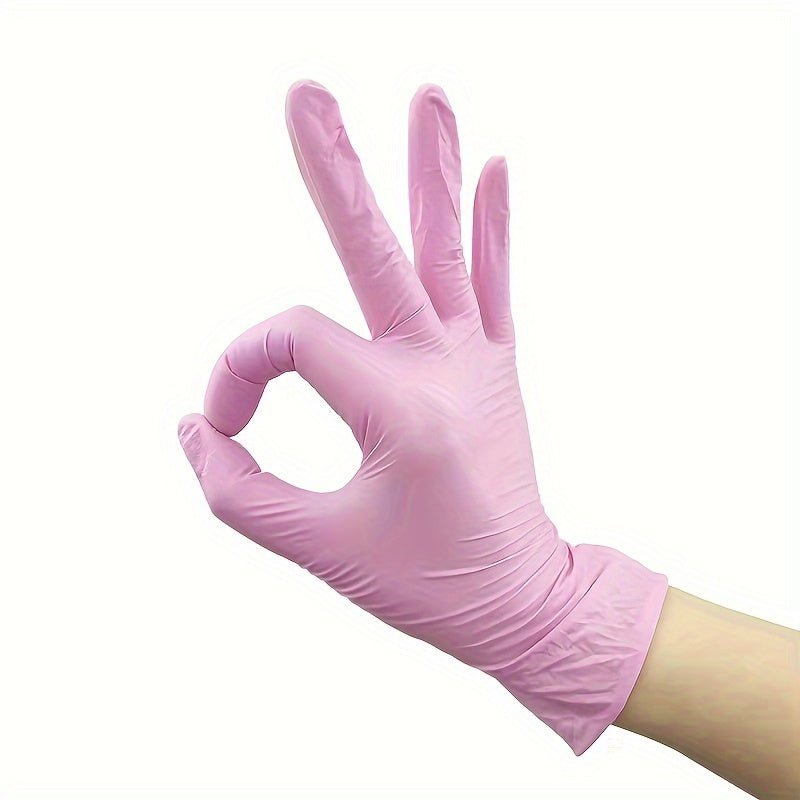 Guantes de Nitrilo Sin Látex de Todos los Tamaños: Impermeables y Anti estáticos, Desechables, Confort Versátil para la Cocina y las Tareas del Hogar - SACASUSA