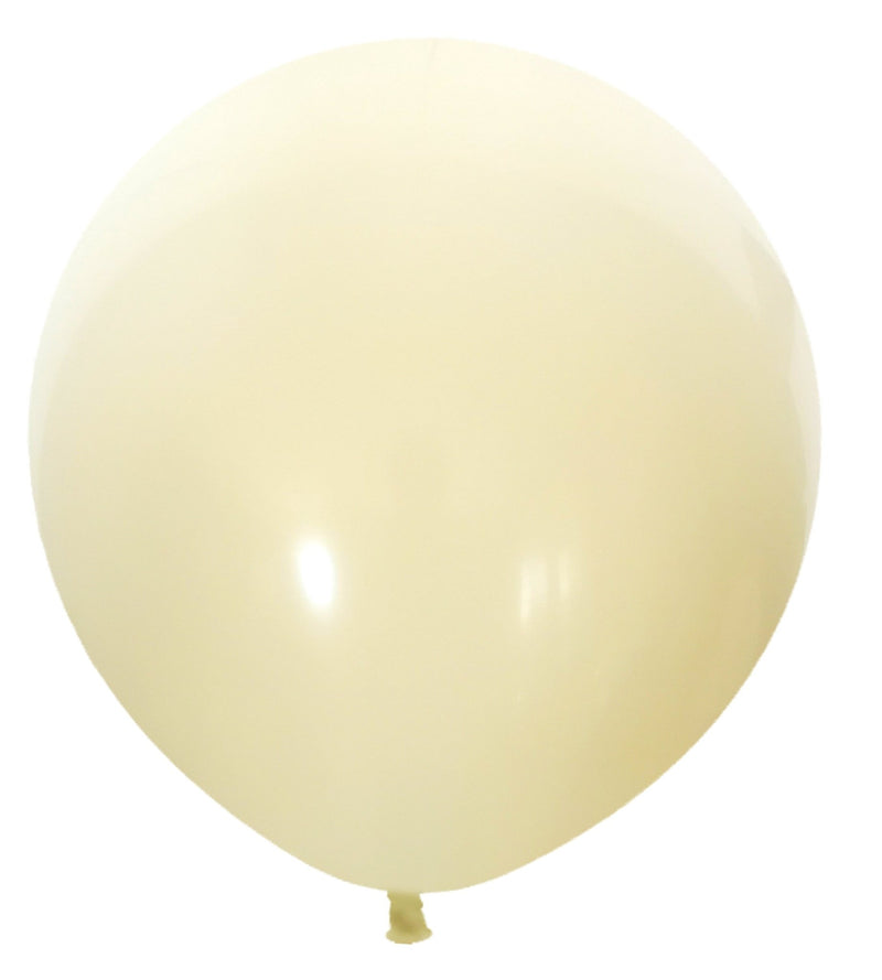 Juego de 10 unidades de 18 pulgadas de látex grueso de color amarillo pastel, globos grandes y grandes, aniversario nupcial, cumpleaños, boda, fiesta de compromiso, decoración del hogar - SACASUSA