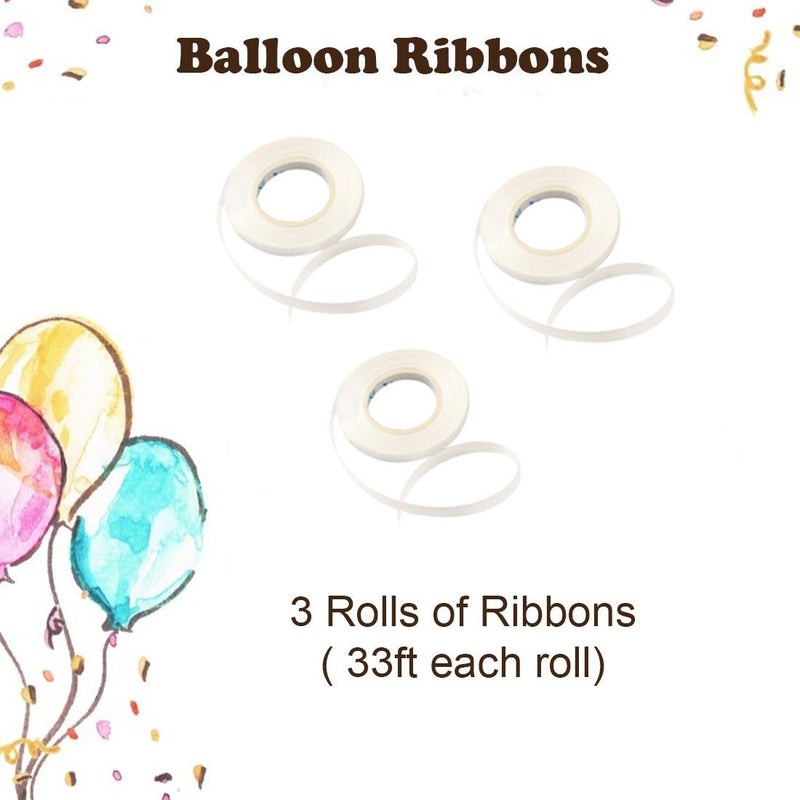 Kit de tiras para decoración de globos, guirnalda de arco, tira de cinta para globos de 32 pies, 5 piezas, herramienta para atar clips de flores, pegamento Pt Dots, fiesta, boda, baby shower - SACASUSA