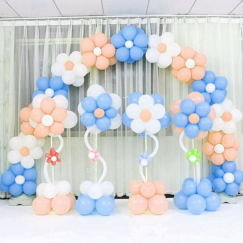 Kit de tiras para decoración de globos, guirnalda de arco, tira de cinta para globos de 32 pies, 5 piezas, herramienta para atar clips de flores, pegamento Pt Dots, fiesta, boda, baby shower - SACASUSA