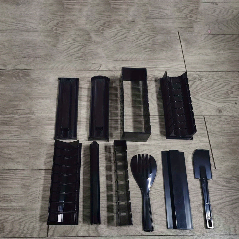 Kit Fácil para Hacer Sushi DIY: 3/10pcs Sushi Maker Reutilizable, Juego de Moldes de Arroz, Crea Variedad de Formas para Casa y Fiestas - SACASUSA