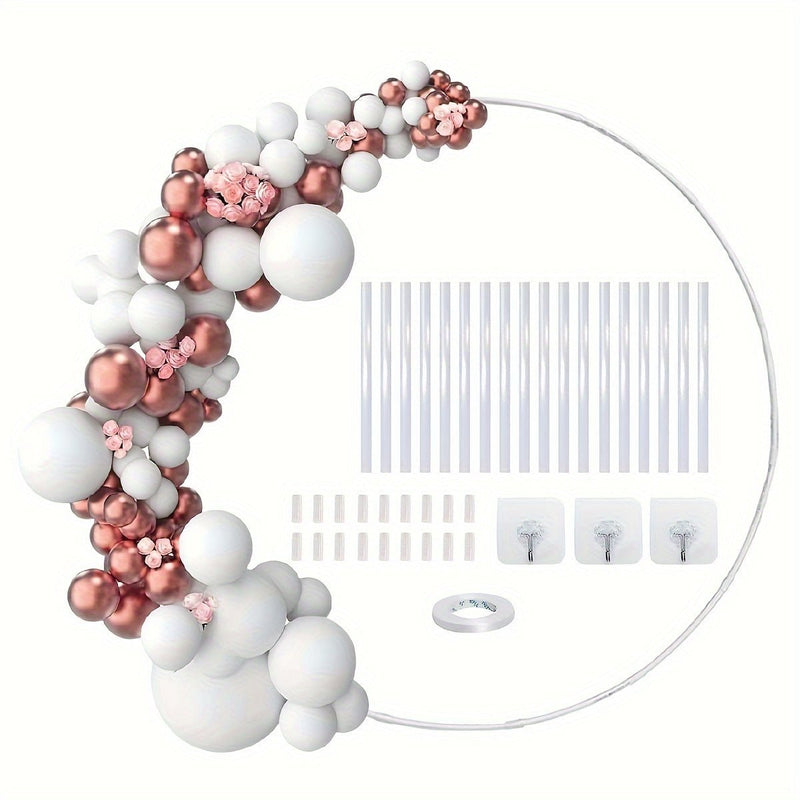 Kit Universal de Soporte para Globos - Fácil de Montar, Completo con Herramienta de Atado y Base de Estabilidad, Perfecto para Cumpleaños, Bodas, Showers y Fiestas de Inauguración de Casa - SACASUSA